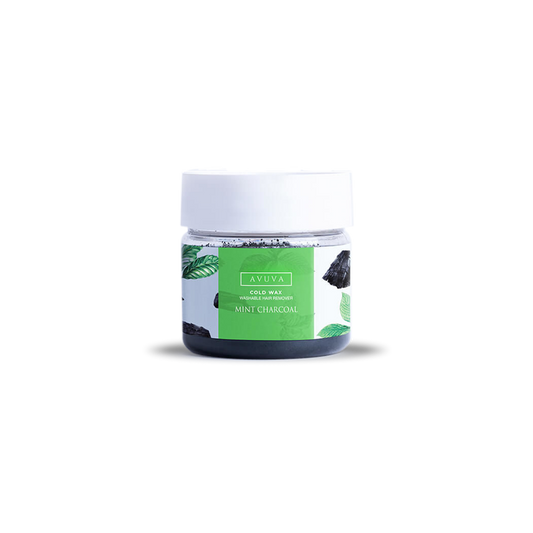 Mint Charcoal Cold Wax