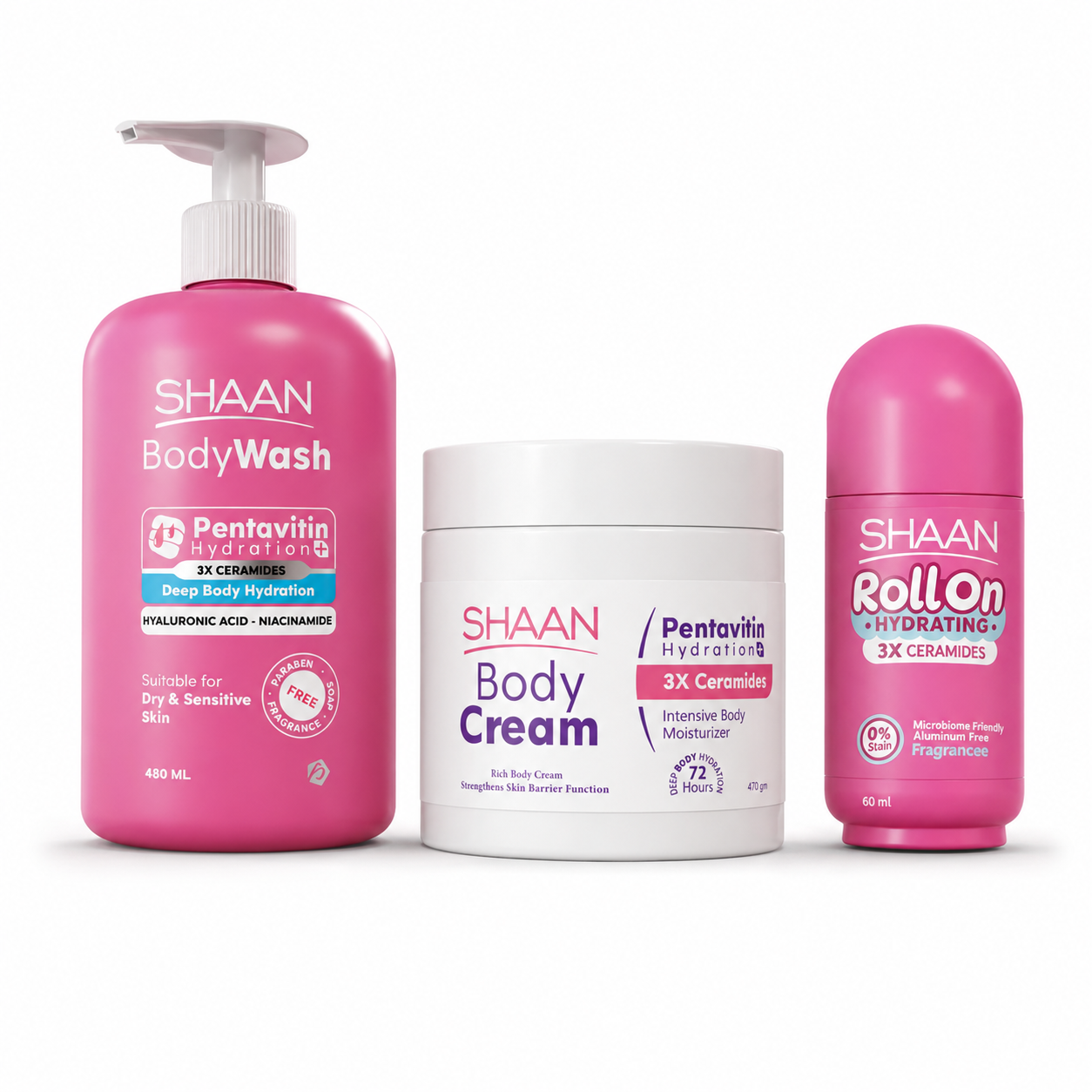 SHAAN Body Hydration Dry Skin Bundle