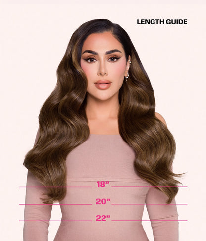 Beauty Works Barely There Clip ins - Spiced Oud