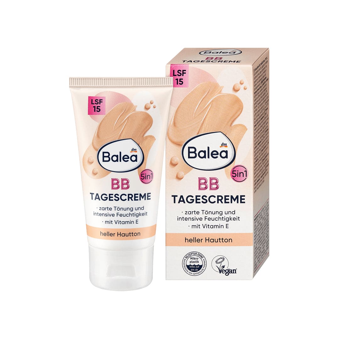 Balea BB Cream 5in1 SPF15 With Vitamin E - Fair Skin