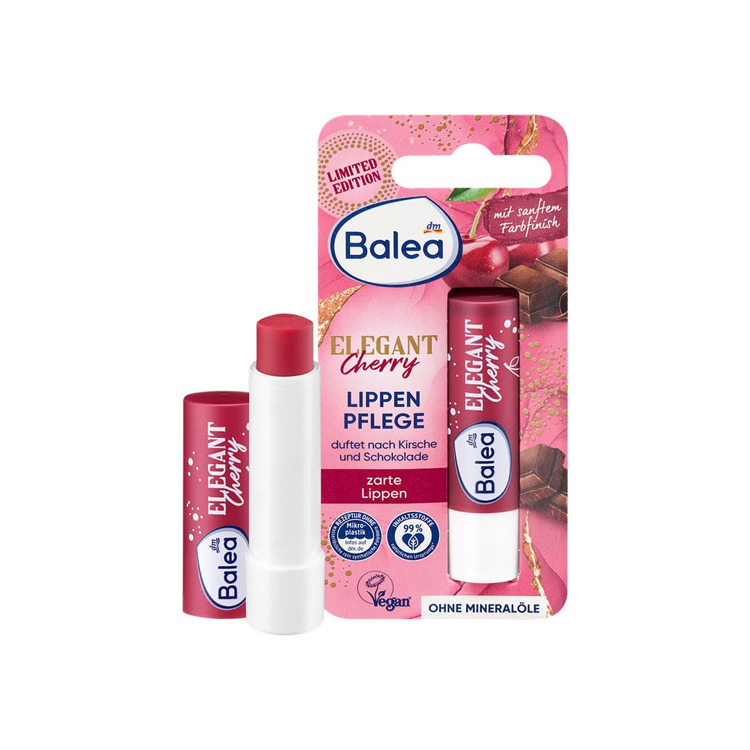 Balea Lip Balm - Elegant Cherry - LIMITED EDITION