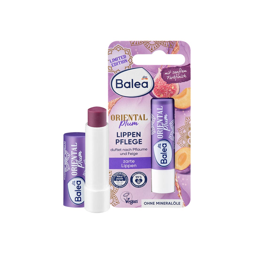 Balea Lip Balm - Oriental Plum ( Limited Edition )