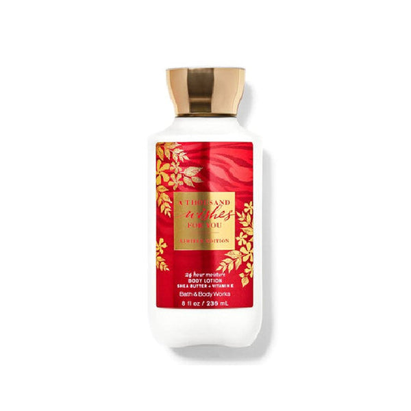 Bath & Body Works لوشن الجسم المغذي اليومي آثاوزند ويشز فور يو (إصدار الخليج)