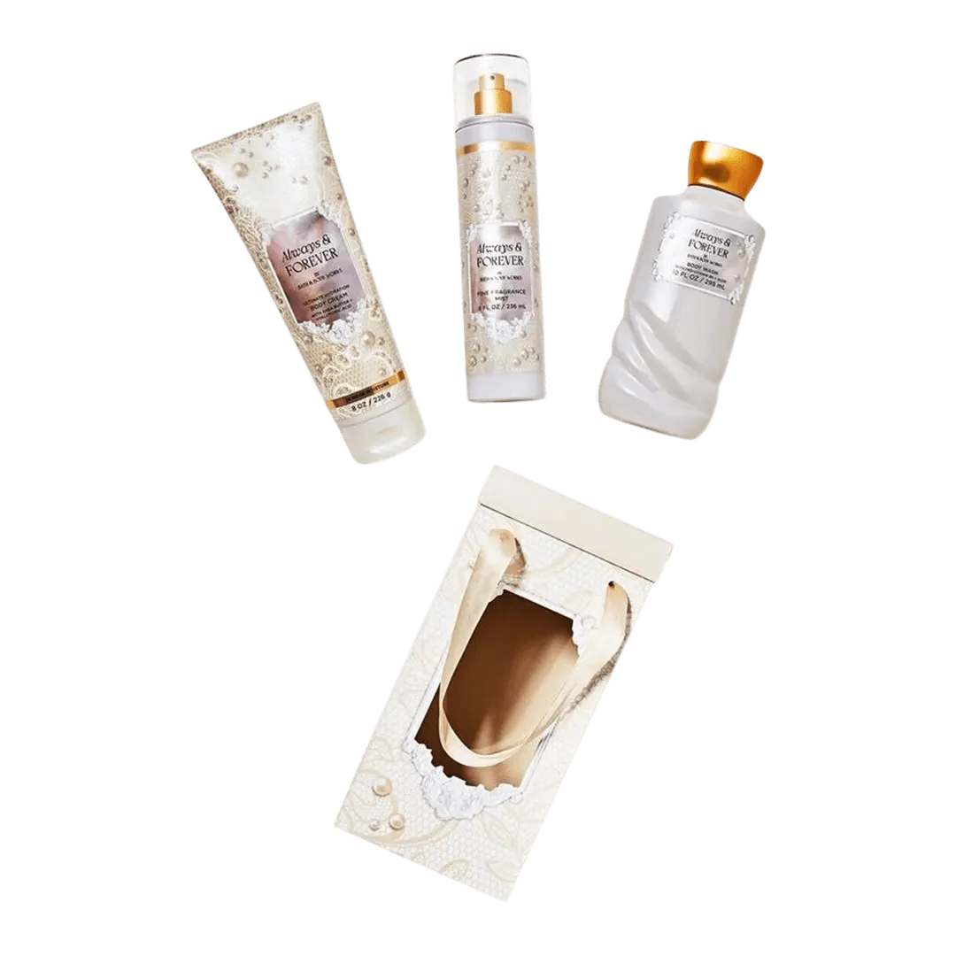 Bath & Body Works Always & Forever Gift Box - 3Pcs ( Gulf Edition )