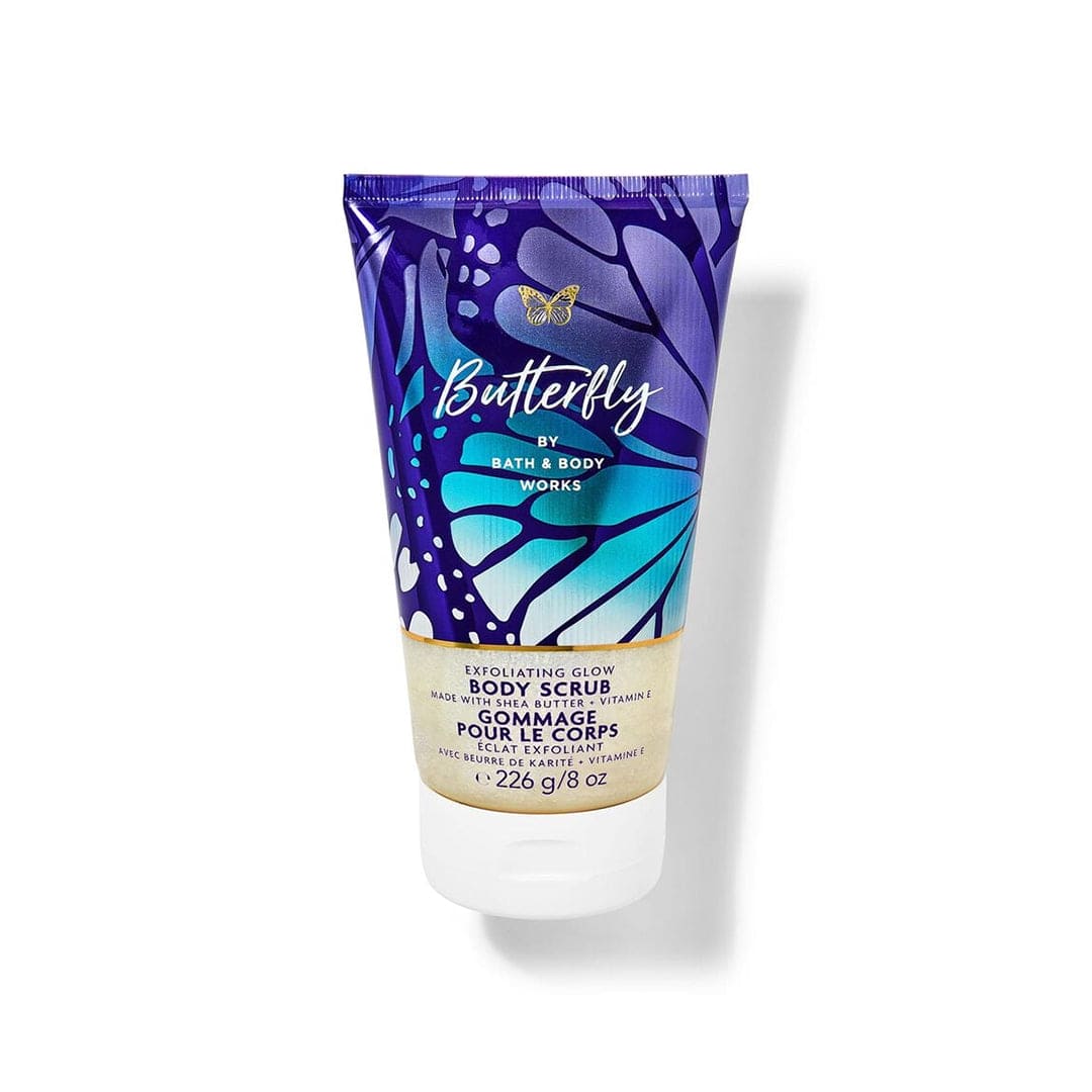 Bath & Body Works Butterfly Exfoliating Glow Body Scrub ( Gulf Edition )
