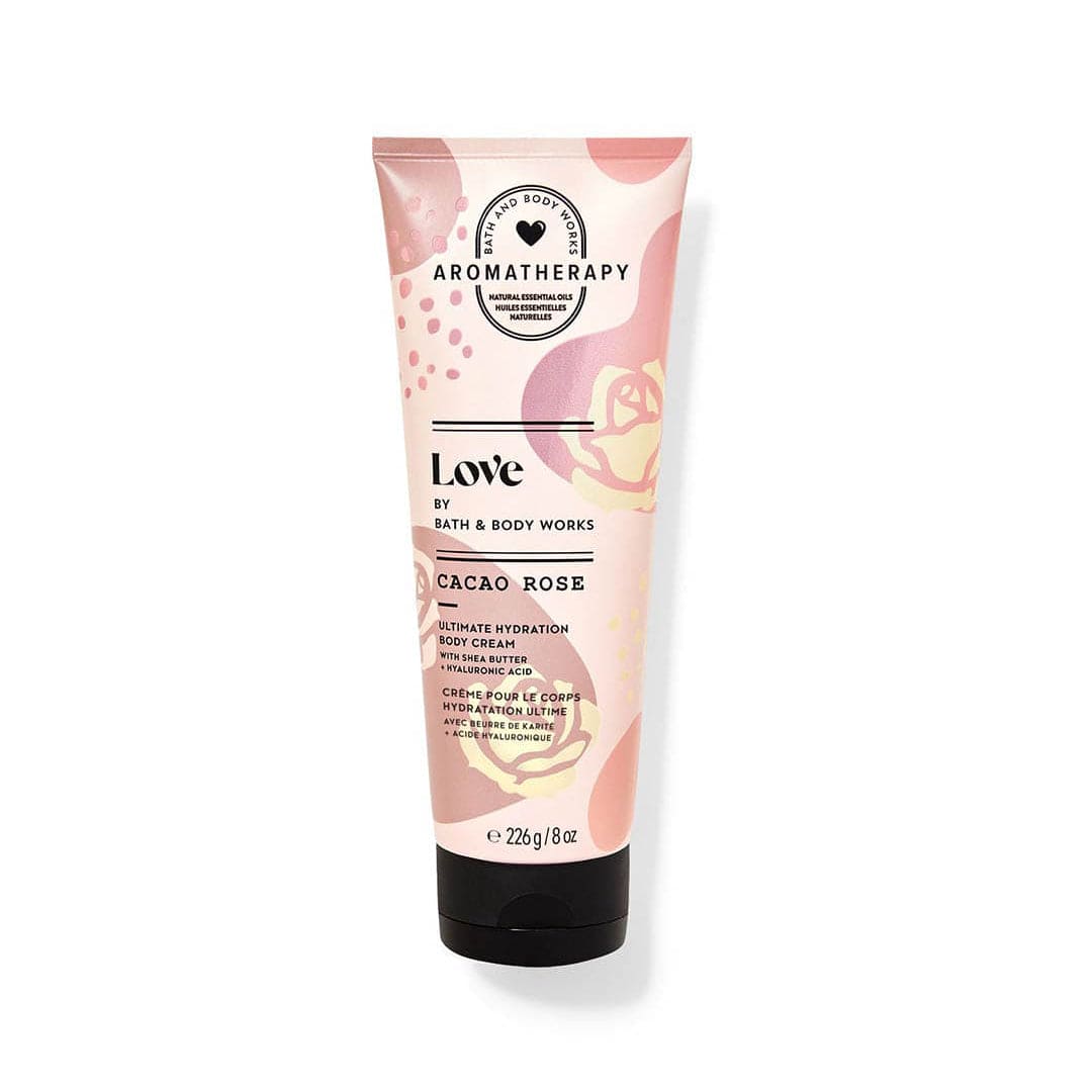 Bath & Body Works Cacao Rose Ultimate Hydration Body Cream ( Gulf Edition )