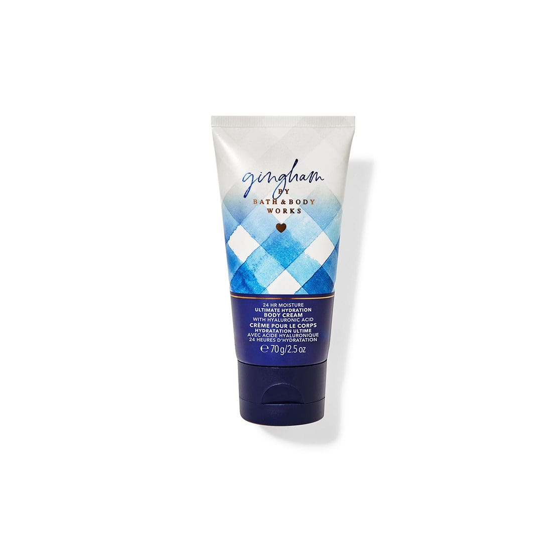 Bath & Body Works Gingham Body Cream - 70g ( Gulf Edition )