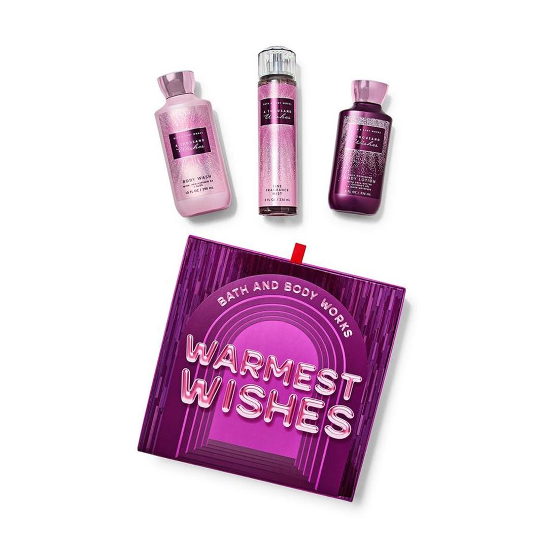 Bath & Body Works Holiday Edition - A Thousand Wishes Gift Box ( Gulf Edition )