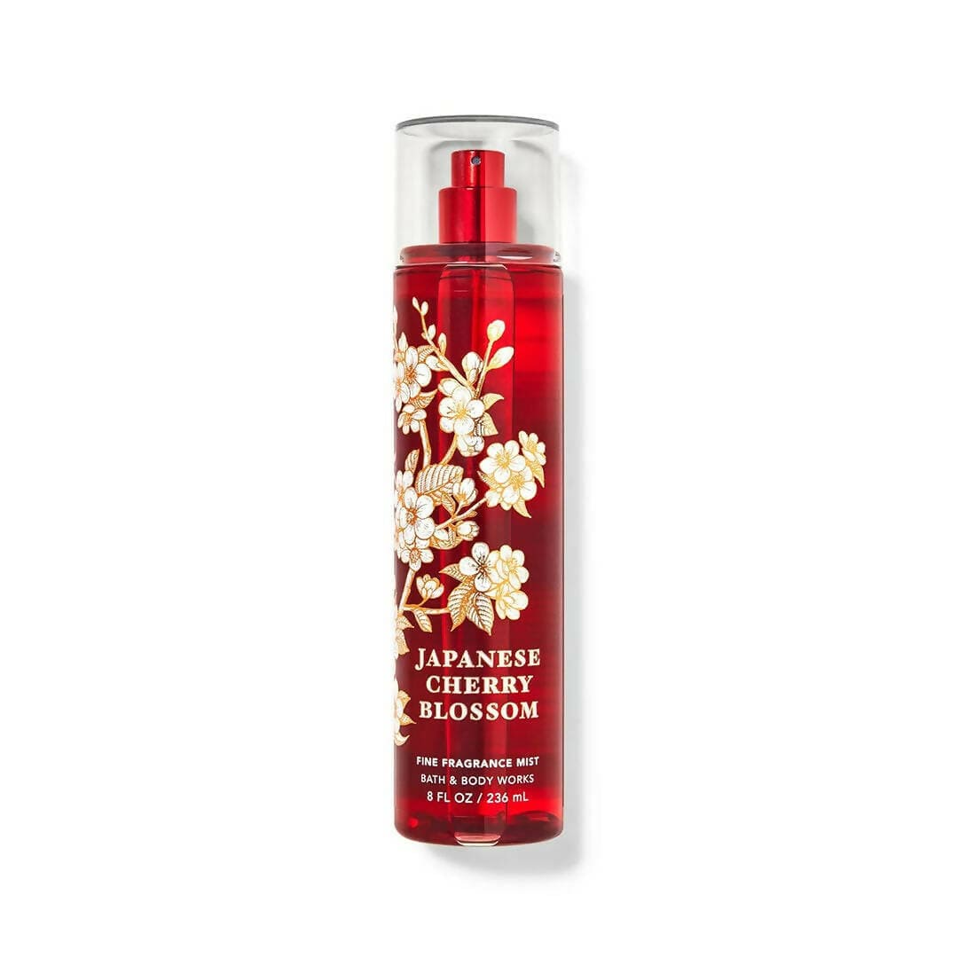 Bath & Body Works Japanese Cherry Blossom Fine Fragrance Mist - 236ml ( Gulf Edition )