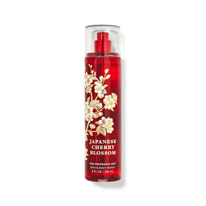 Bath & Body Works Japanese Cherry Blossom Fine Fragrance Mist - 236ml ( Gulf Edition )