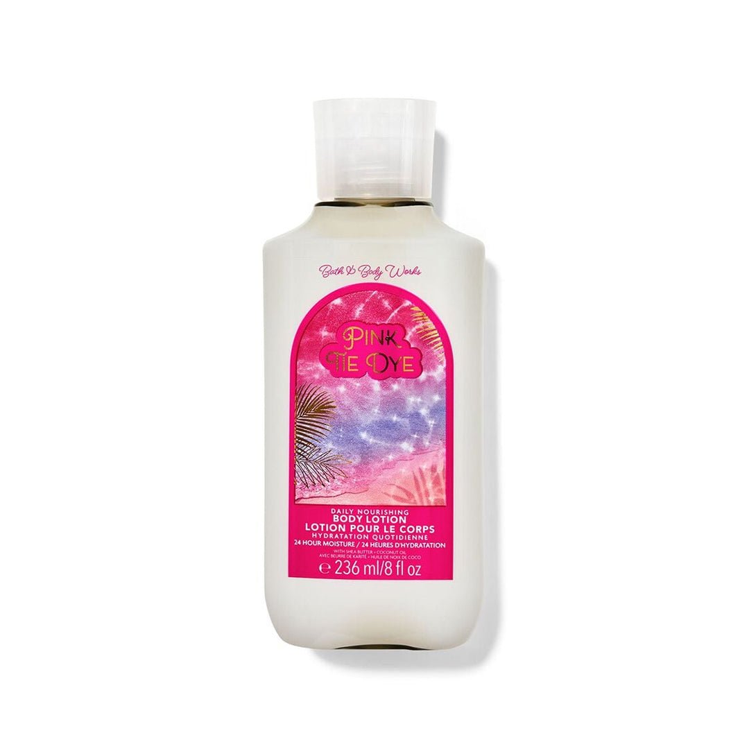 Bath & Body Works Pink Tie Dye Daily Nourishing Body Lotion ( Gulf Edition )
