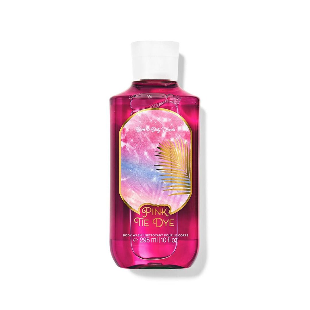 Bath & Body Works Pink Tie Dye Body Wash ( Gulf Edition )
