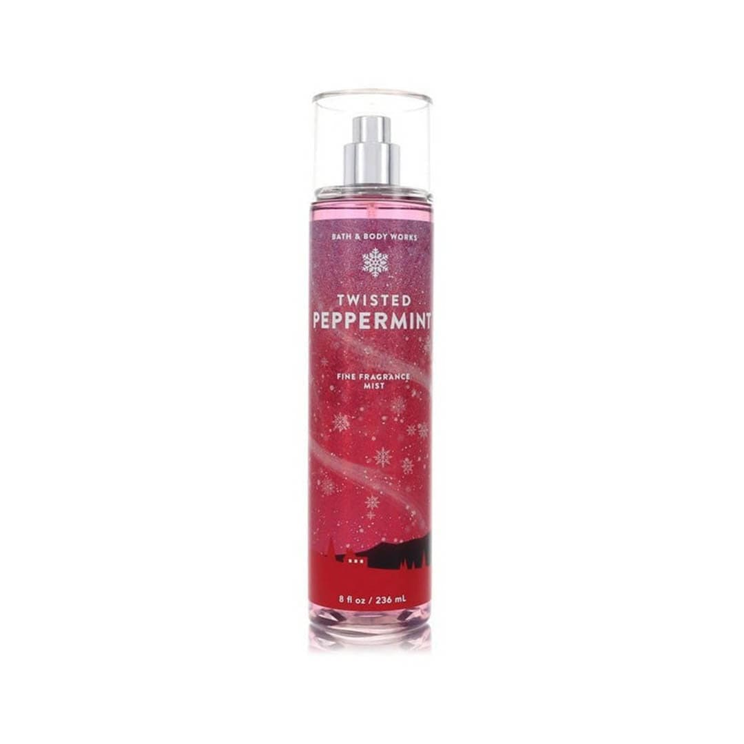 Bath & Body Works Twisted Peppermint Fine Fragrance Mist - 236ml ( Gulf Edition )