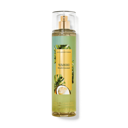 Bath & Body Works Waikiki Beach Coconut Fine Fragrance Mist - 236ml ( Gulf Edition )