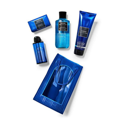 Bath & Body Works Ocean Gift Bag Set - For Men ( Gulf Edition )