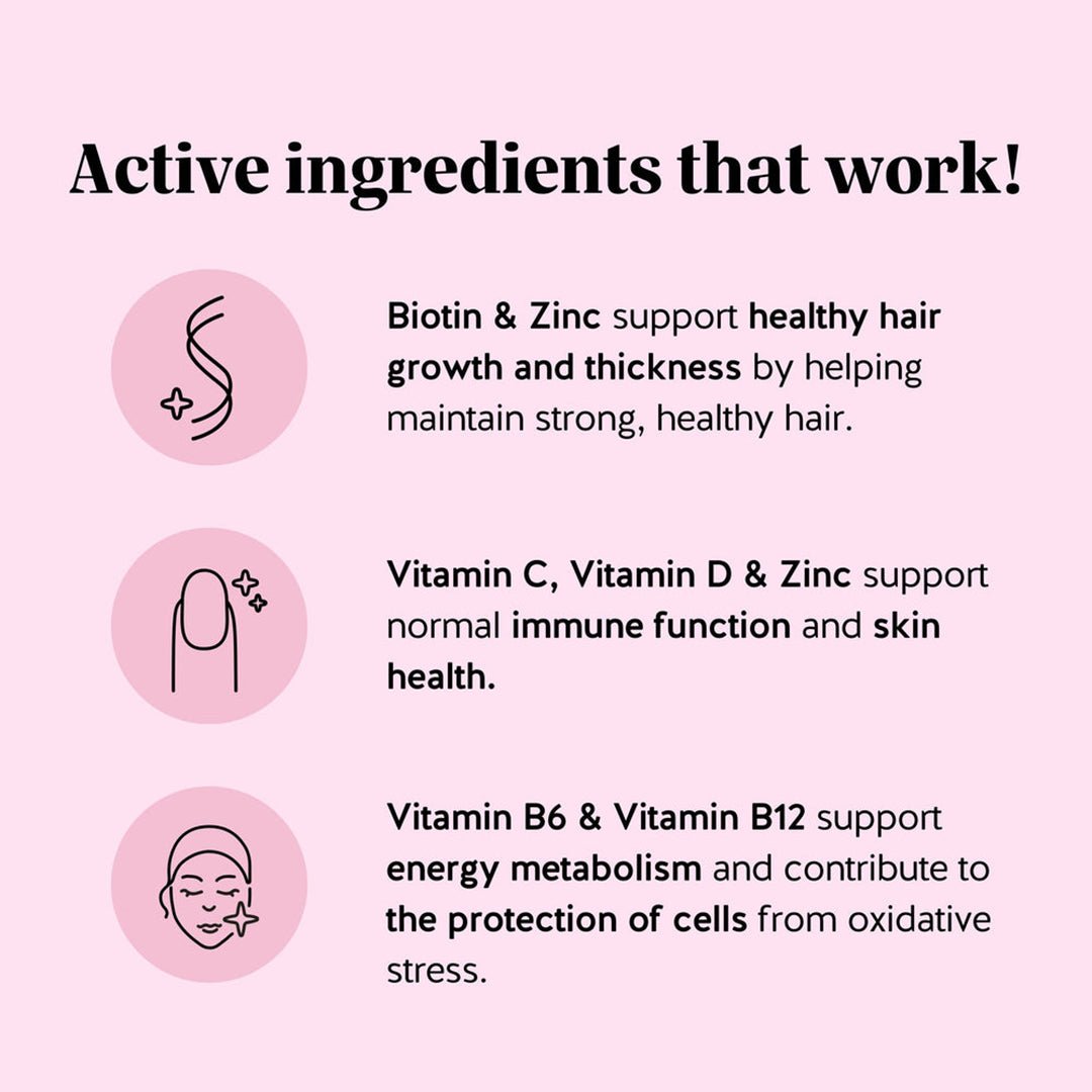 Bears Benefits AH-MAZING Hair Vitamins Biotin - 45 Pcs