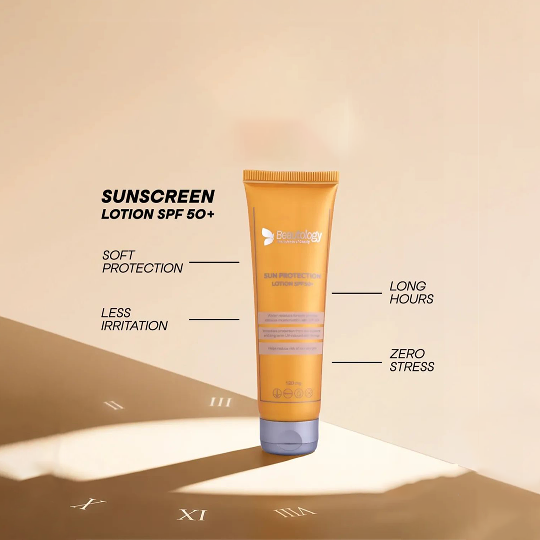 لوشن الحماية من الشمس بعامل حماية SPF 50+