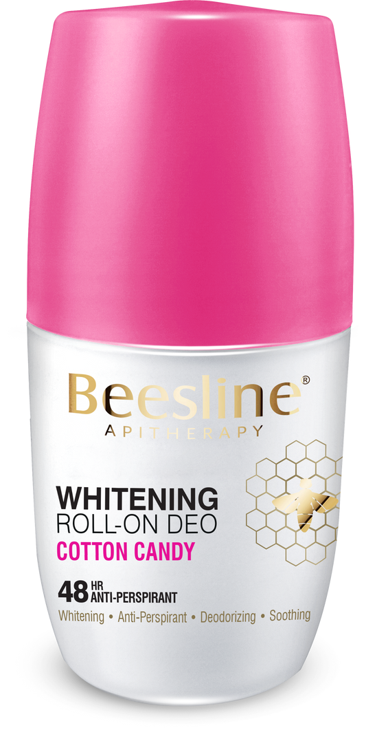 Beesline Whitening Roll On Deodorant - Cotton Candy 50ML