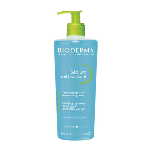 Bioderma Sebium Gel Moussant – Pump – 500 ml