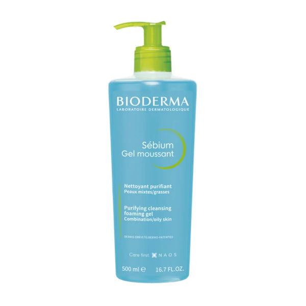 Bioderma Sebium Gel Moussant – مضخة – 500 مل