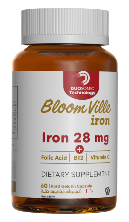 Bloomville Iron Hard Gelatin 60 Capsules