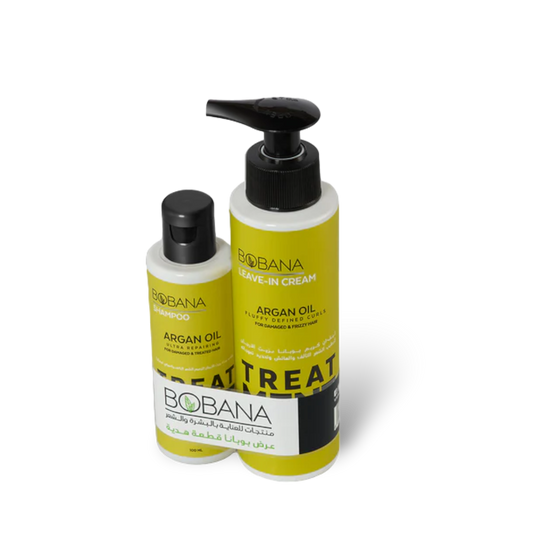 Argan Oil Leave-in Cream + Free Argan Oil Shampoo 100ml