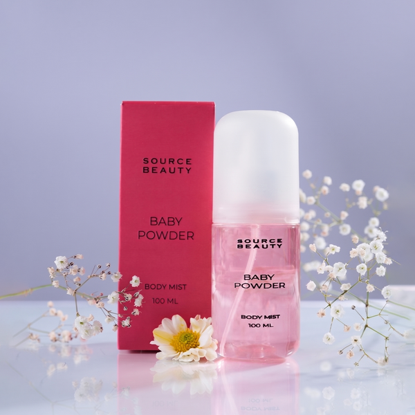 معطر جسم بودرة الأطفال