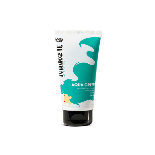 Make It Attractive - Temporary Aquagreen Hair Dye
