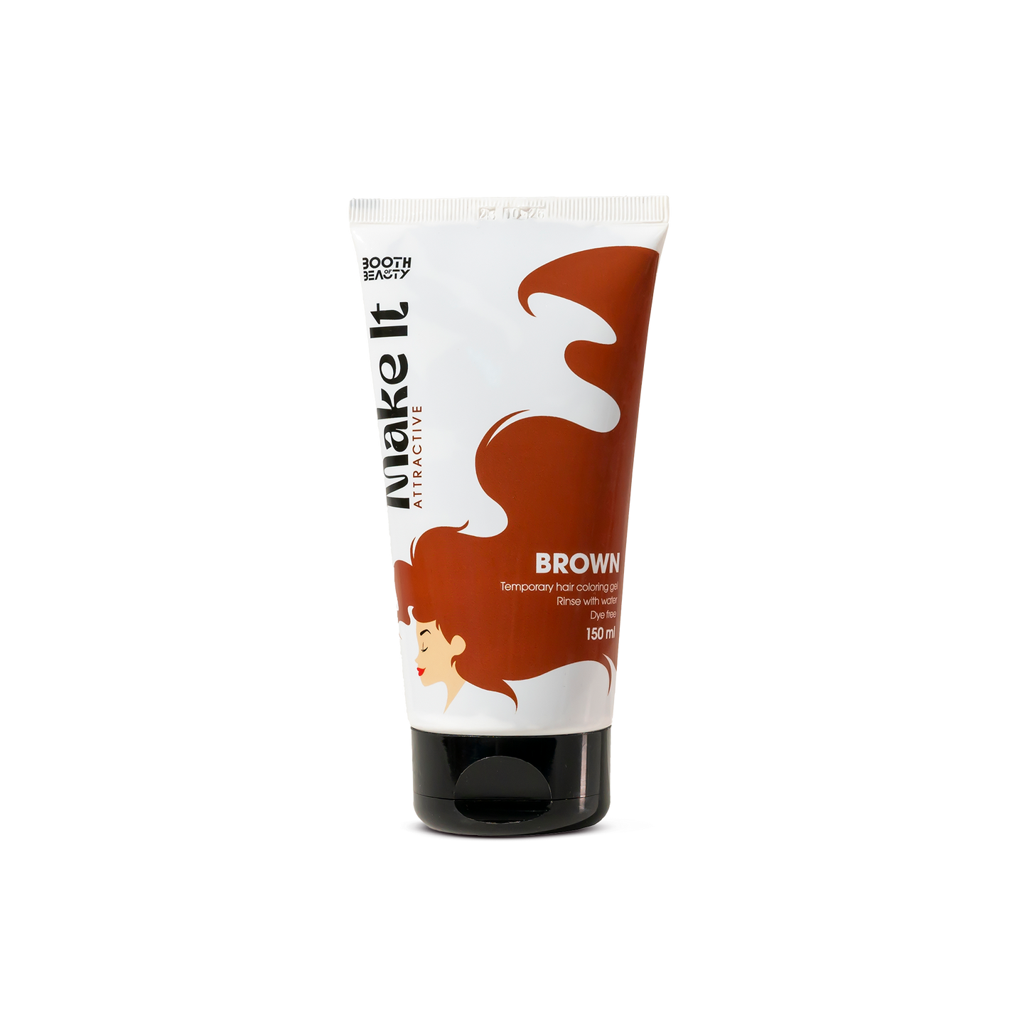 Make It Attractive - Temporary Brown Hair Dye