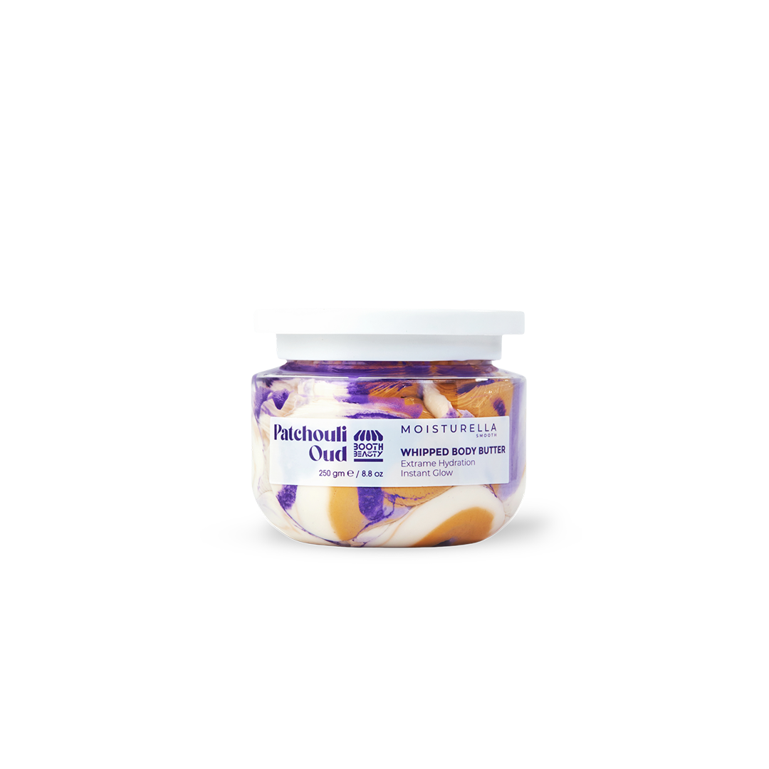 زبدة الجسم مويستوريلا بالباتشولي والعود
