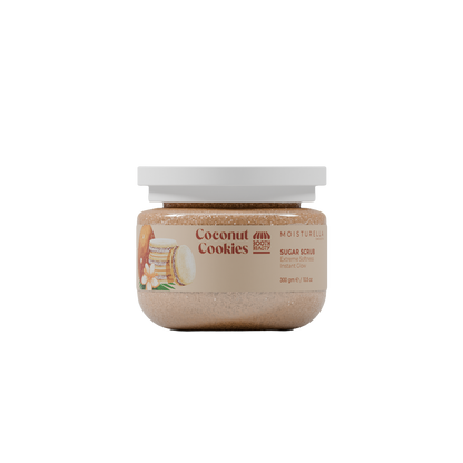 Mositurella Coconut Cookies Sugar Scrub