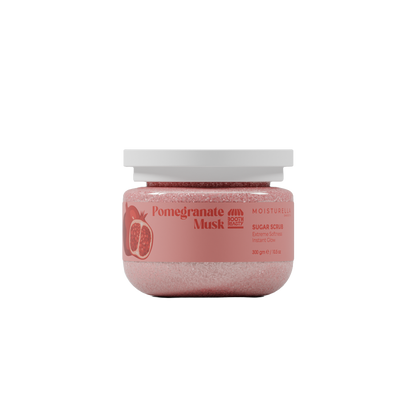 Moisturella Pomegranate Musk Sugar Scrub