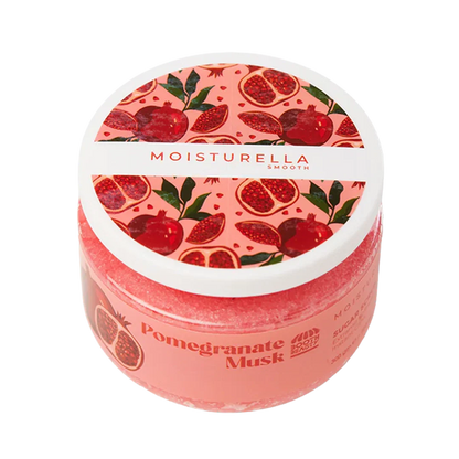Moisturella Pomegranate Musk Sugar Scrub