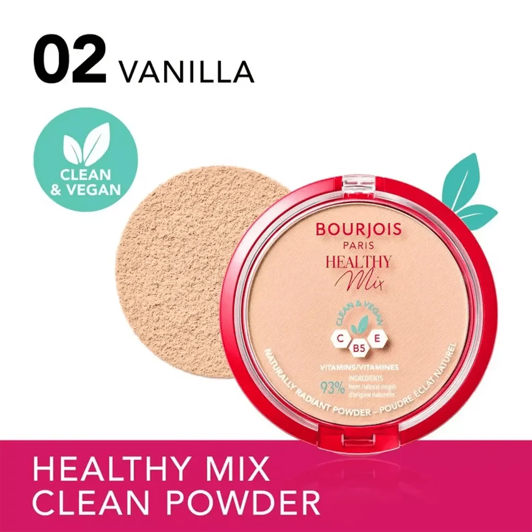 Bourjois Healthy Mix Anti-Fatigue Powder - 02 Light Beige