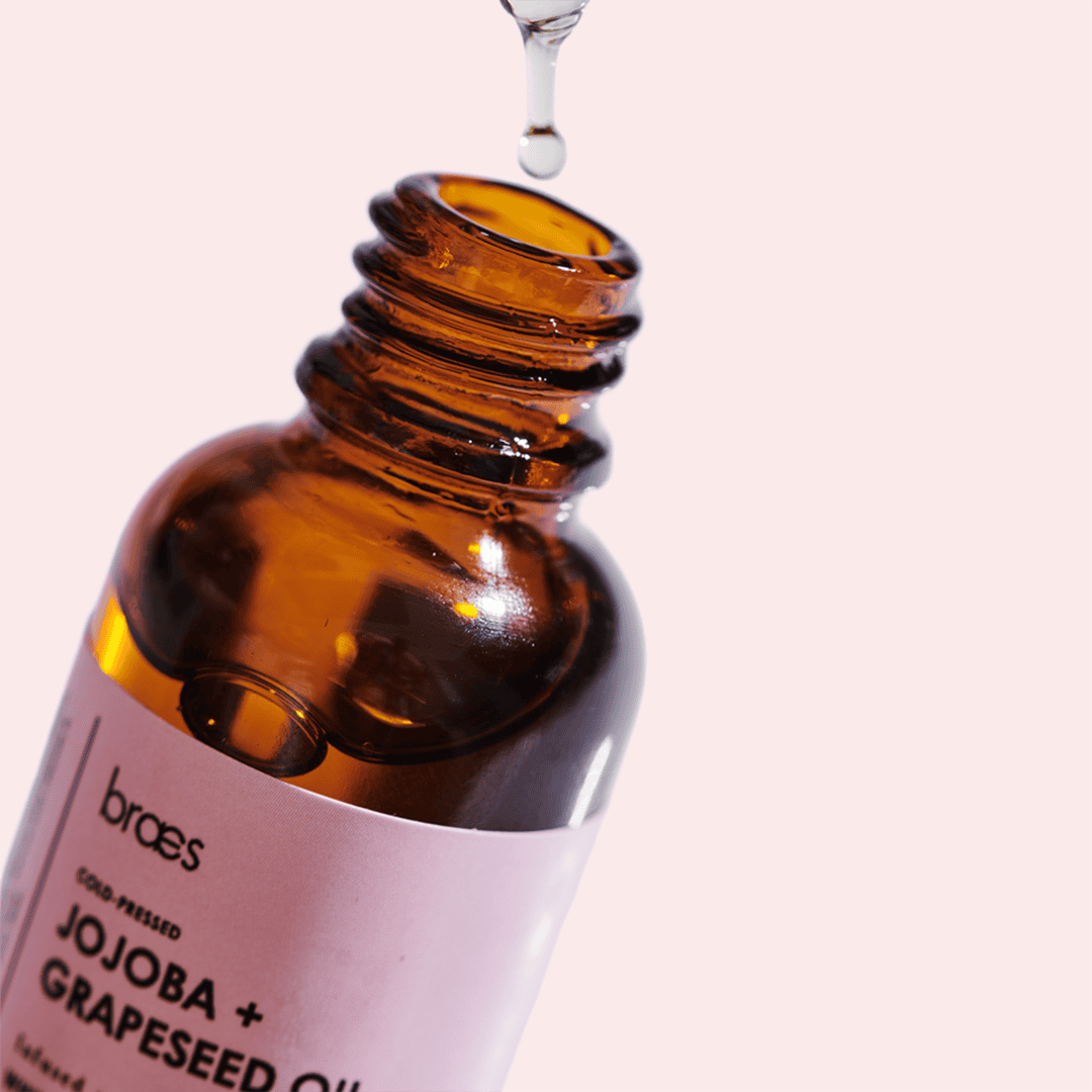 Braes Cold-Pressed Jojoba + Grapeseed Oil - 30ml