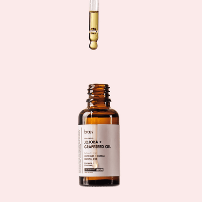 Braes Cold-Pressed Jojoba + Grapeseed Oil - 30ml