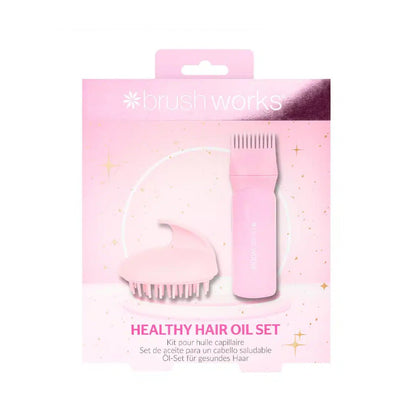 Brush Works Healthy Hair Oil Set
