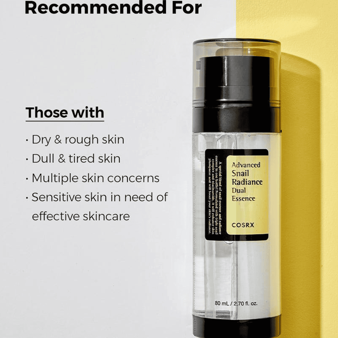 COSRX Advanced Snail Radiance Dual Essence - 80ml