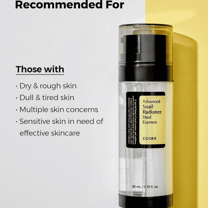 COSRX Advanced Snail Radiance Dual Essence - 80ml