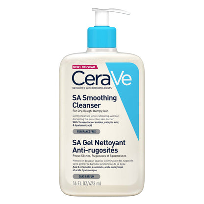 CeraVe SA Smoothing Cleanser Bumpy Skin