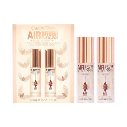 Charlotte Tilbury Airbrush Flawless Mini Setting Spray Kit - (2 x 34ml)