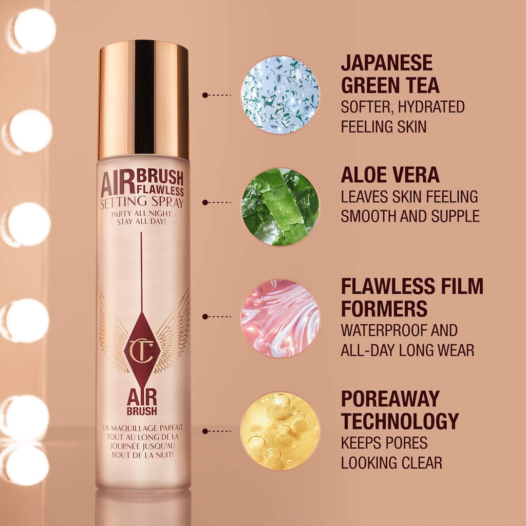 Charlotte Tilbury Airbrush Flawless Mini Setting Spray Kit - (2 x 34ml)