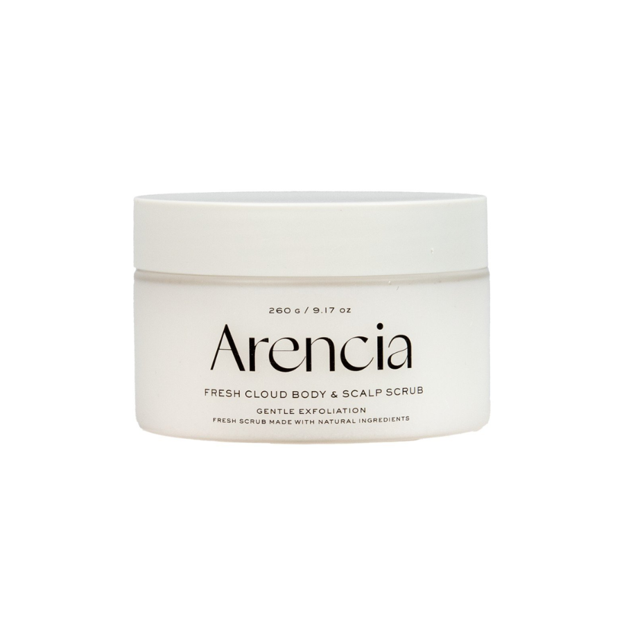Arencia Fresh Cloud Body & Scalp Scrub White Tea & Neroli 260g