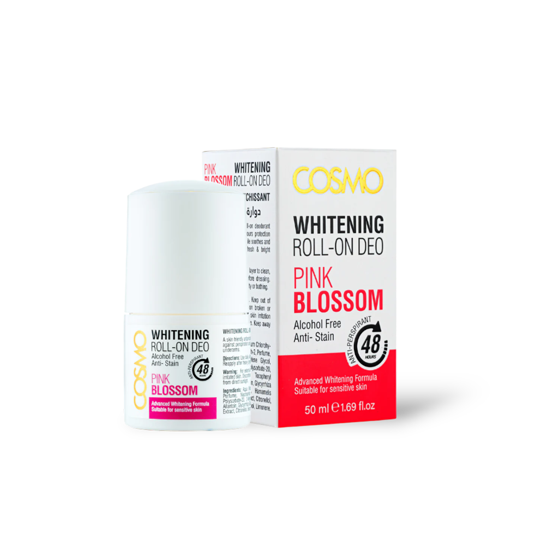 Pink Blossom Whitening Roll-On Deodorant