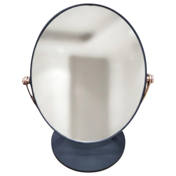 Black standing mirror