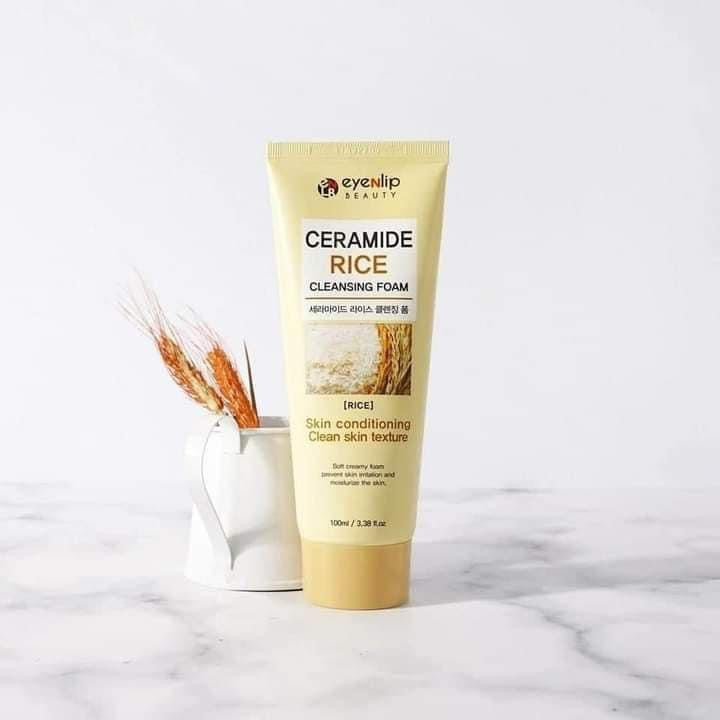 Eyenlip ceramide rice cleansing foam 100ml