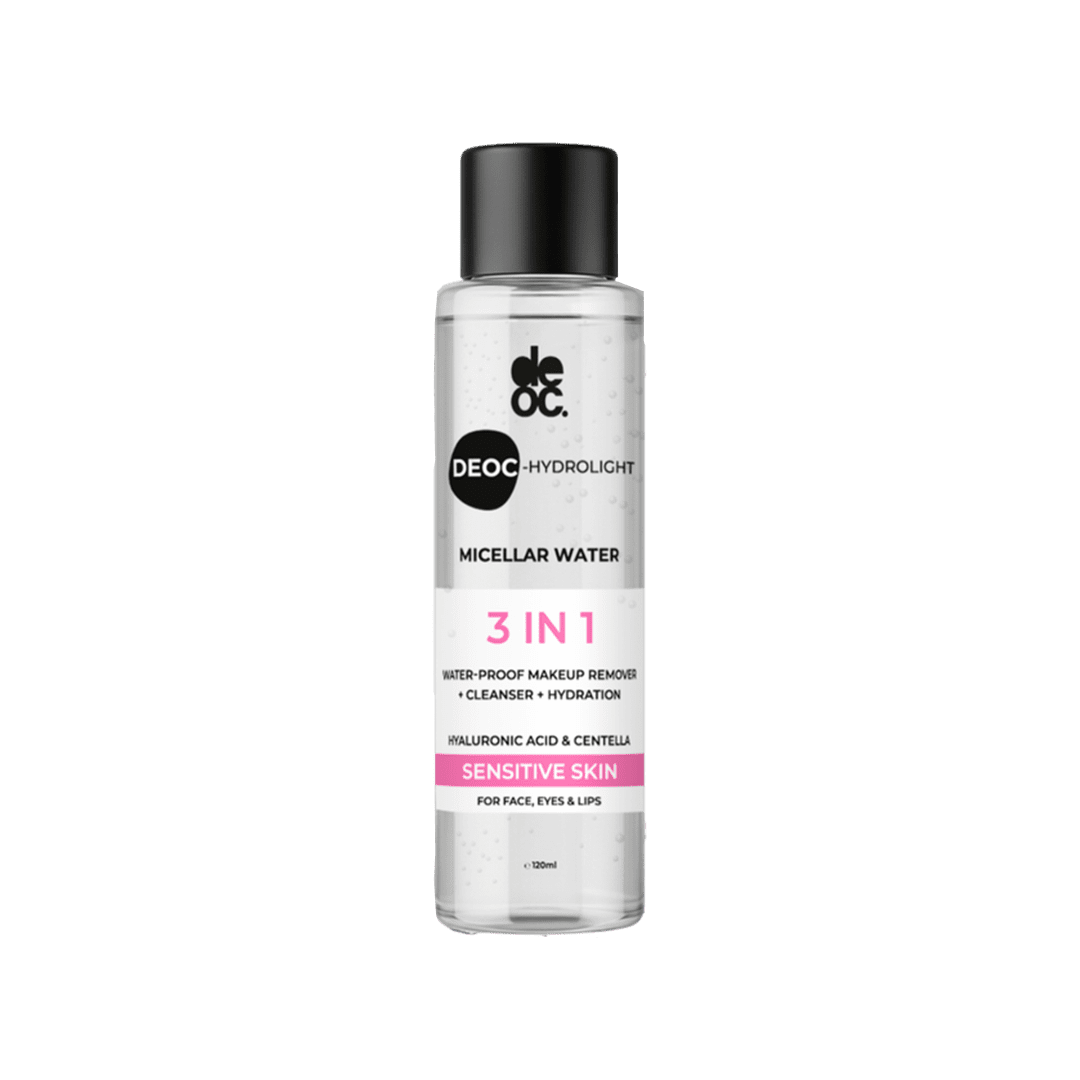 DEOC Hydrolight 3-in-1 Micellar Water- 120ml