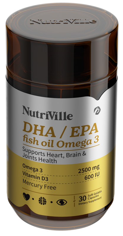 Nutriville Omega 3 Fish Oil 30 Capsules