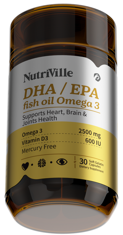 Nutriville Omega 3 Fish Oil 30 Capsules