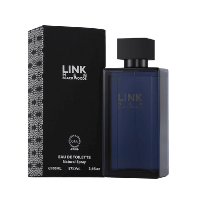 Deraah Link Men Black Woods Eau de Toilette - 100ml